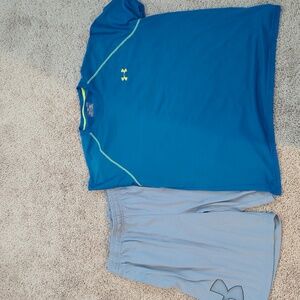 Under Armour shorts/Tshirt XL